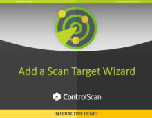 Scan Target Setup Wizard Demo