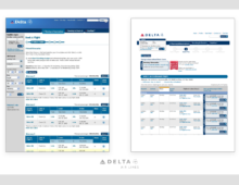 Airline Booking Engine Mockups