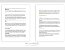 Mortgage Lender Site Copy